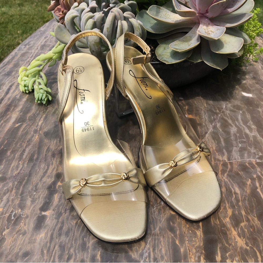 Women’s Glass Heel Dress Shoes by Fioni sz 6.5